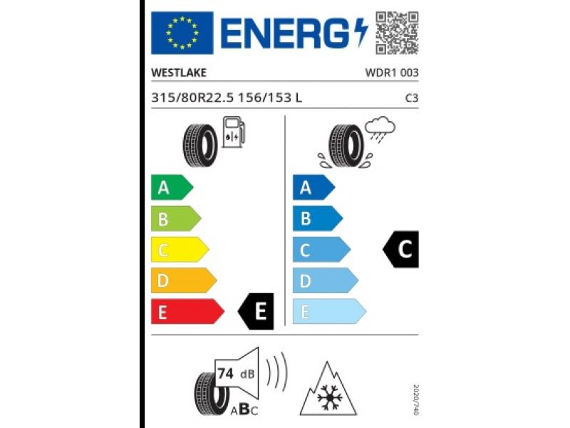315/80 R22.5-18PR (156/153L) [WDR1] WESTLAKE TL EU – axă motoare (spate)