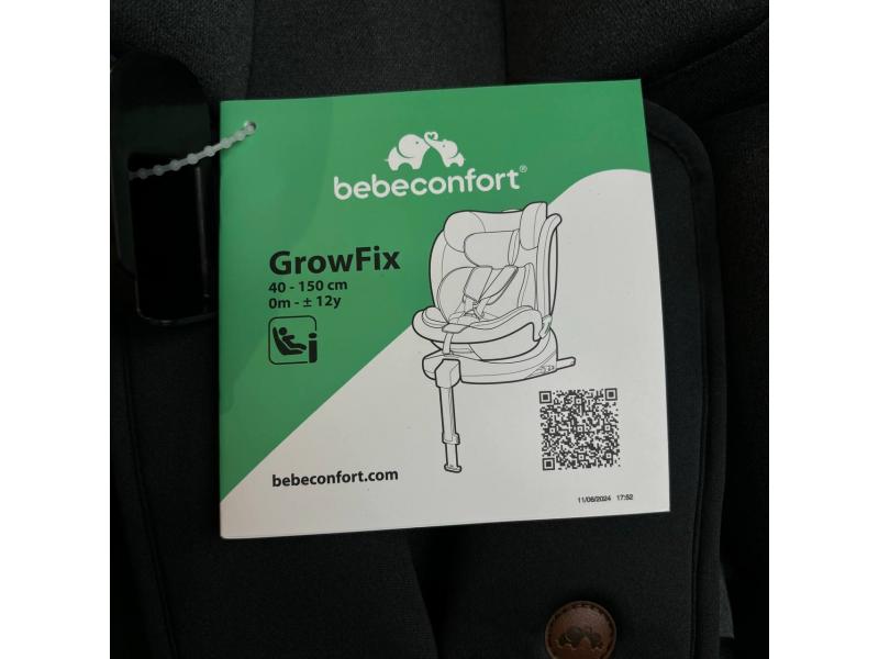 Scaun auto CAM C012, greutate: 0–12.5 kg, 40–150 cm, gri