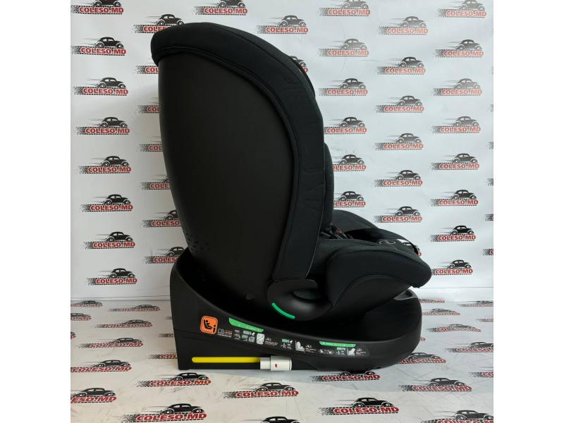 Scaun auto CAM C012, greutate: 0–12.5 kg, 40–150 cm, negru