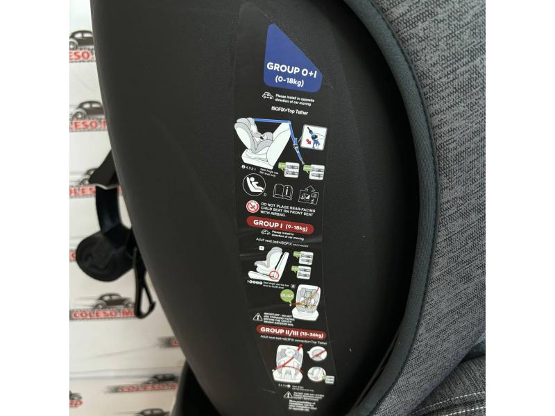 Scaun auto Dubago 946, greutate: 0–8,4 kg, gri