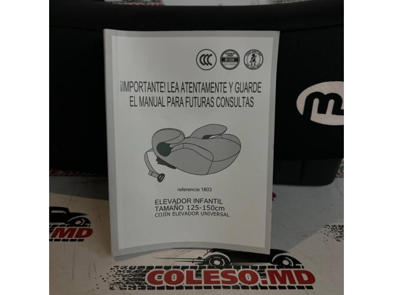 Booster MS T005F, greutate: 0–13,85 kg, culoare: negru