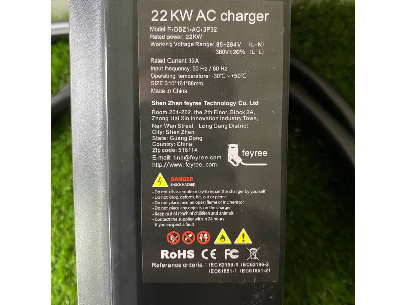 Зарядка для электромобилей GB/T 22kw