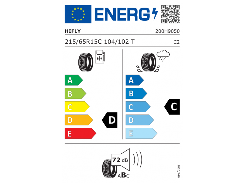215/65/15 C 6PR HIFLY SUPER2000 104/102T лето