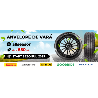 Noi sosiri de anvelope de vară și all-season în rețeaua de magazine Coleso.md – sezonul 2025!
