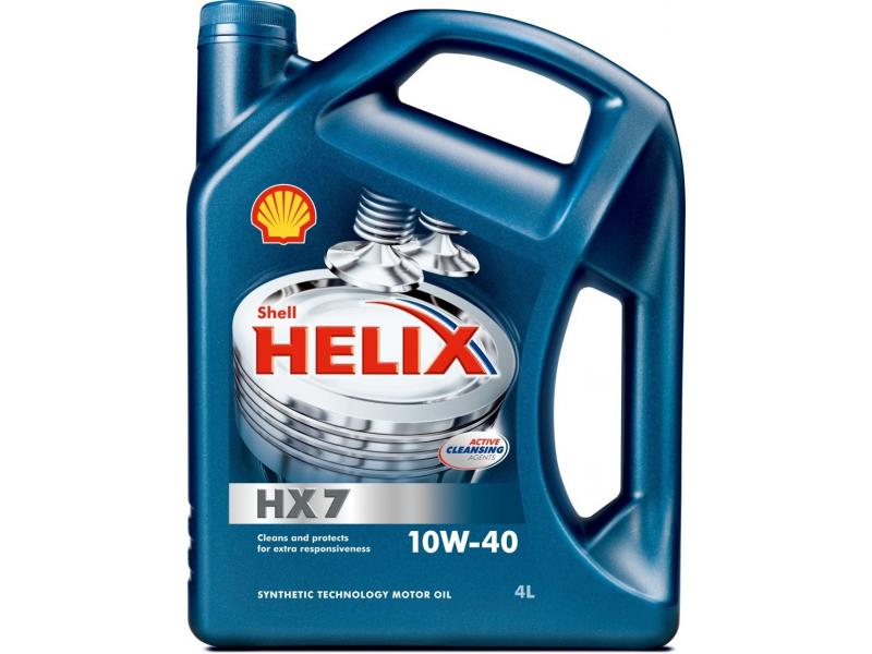 Shell HELIX HX7 10W-40  4L