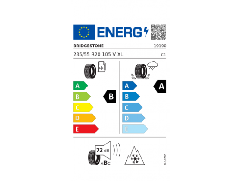 235/55/20 Bridgestone LM005 105V XL TL LAML iarna