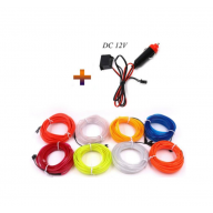 LED лента подсветка салона авто 5м