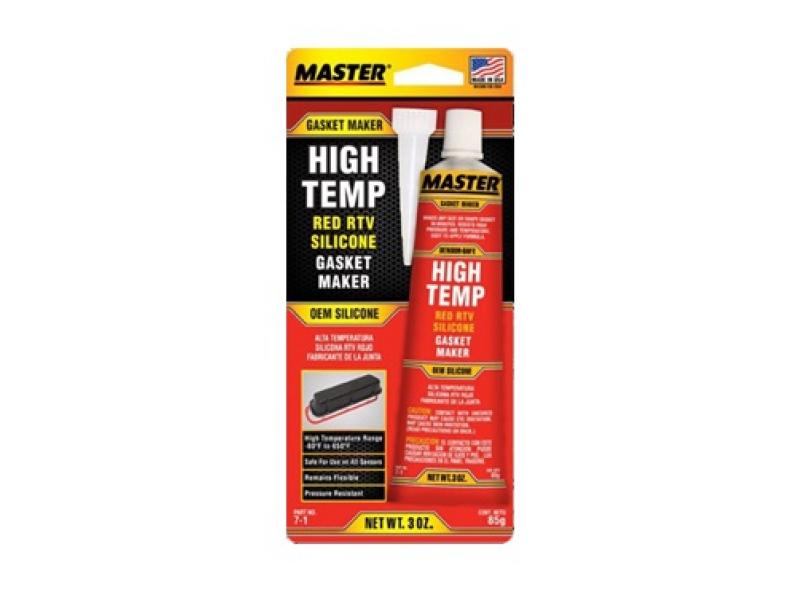 Red Hi-Temp Silikone Gasket Maker Master 7-1 (85 gr.)