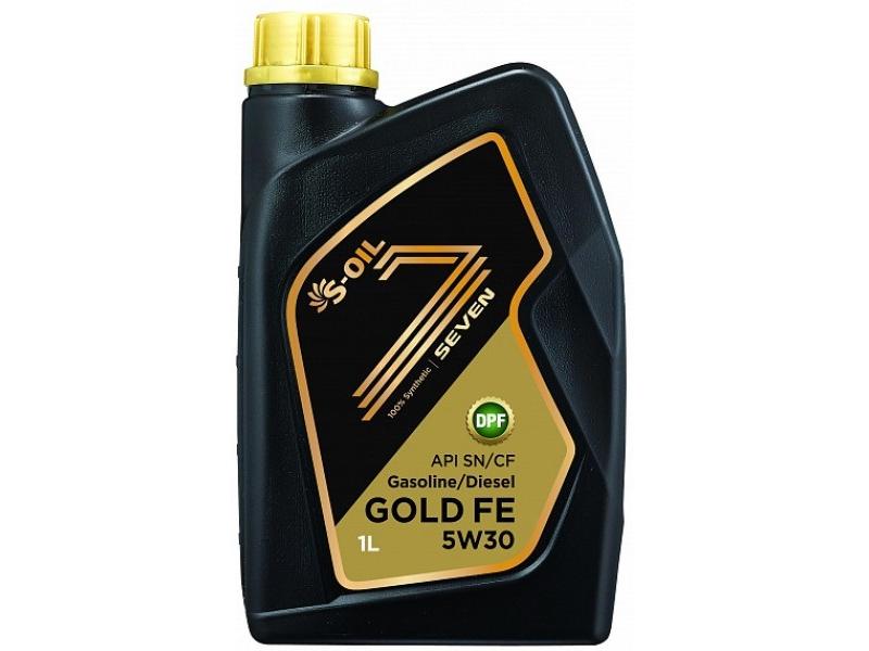 Масло S-Oil 7 Gold 5W30 (1 л)