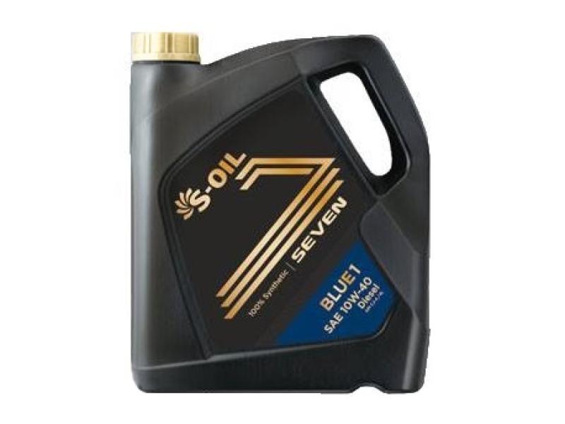 Масло S-Oil 7 Blue1 CJ 10W40 Euro-5/6 (6 л)