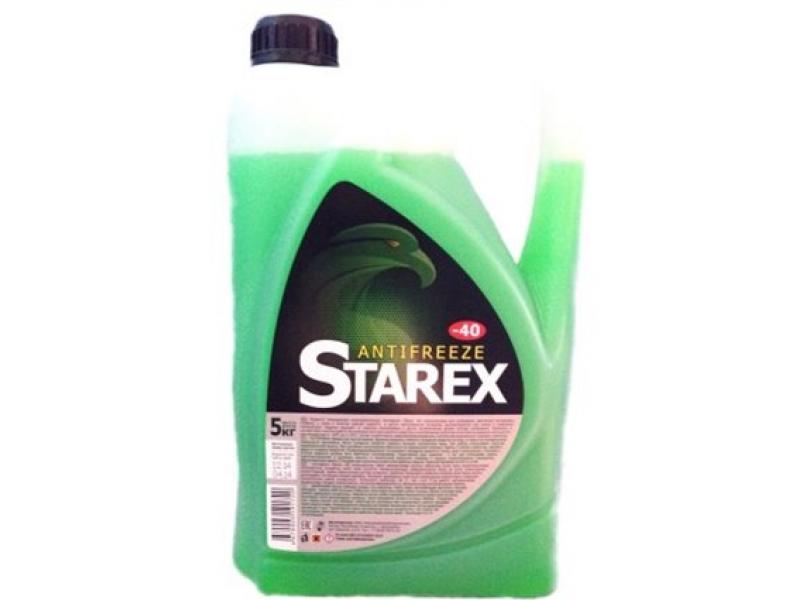 Антифриз Starex Green -40C (Зелёный)  5кг											