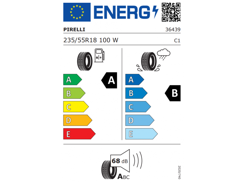 235/55/18 Pirelli Scorpion Verde 100W (MO) лето