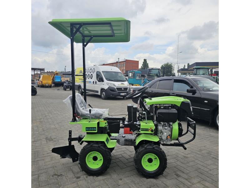 Минитрактор BIZON 154 + плуг