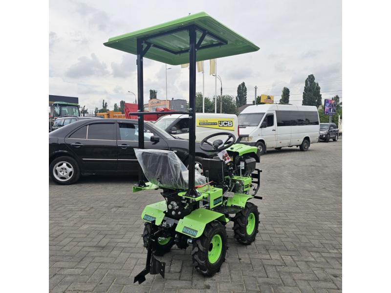 Минитрактор BIZON 154 + плуг