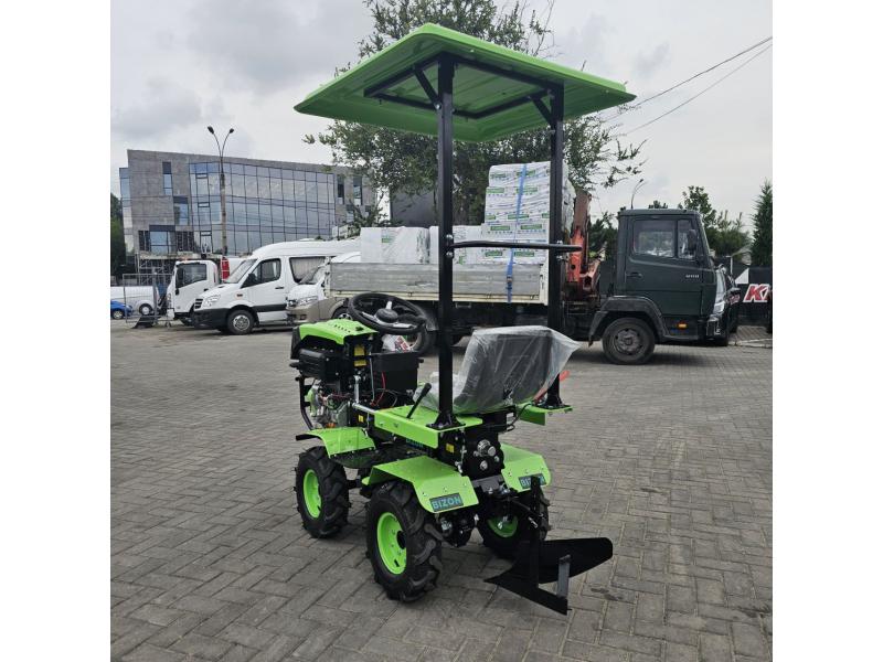 Минитрактор BIZON 154 + плуг