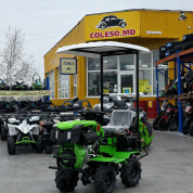 Tractor BIZON 154 PRO ( фреза и плуг в комплекте ) .
