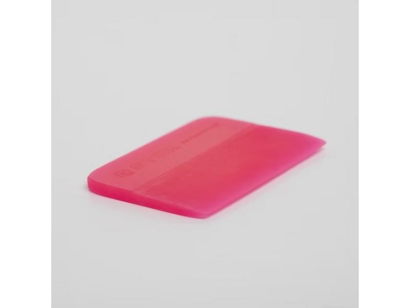 STEK Pink Squeegee 10cm (1EA) Профессиональный ракель/шпатель,  для установки защитных плёнок