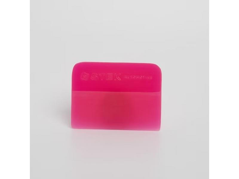 STEK Pink Squeegee 10cm (1EA) Профессиональный ракель/шпатель,  для установки защитных плёнок