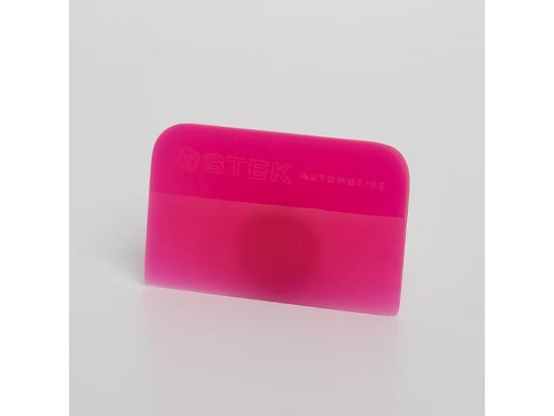 STEK Pink Squeegee 12cm (1EA) Профессиональный ракель/шпатель,  для установки защитных плёнок
