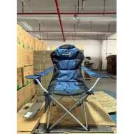 Scaun turistic întărit, cu spătar înalt, pernă moale și buzunar lateral – 7054 Hauki-042