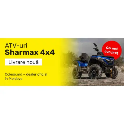 ATV-uri Sharmax 4x4 noi în stoc! 