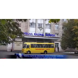 Eximotor SA a livrat un autobuz școlar sigur și confortabil în Soroca