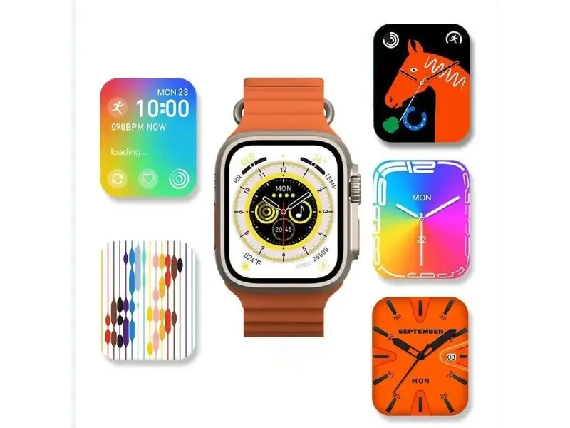 Смарт часы SKMEI S233 Ultra-OG orange ocean