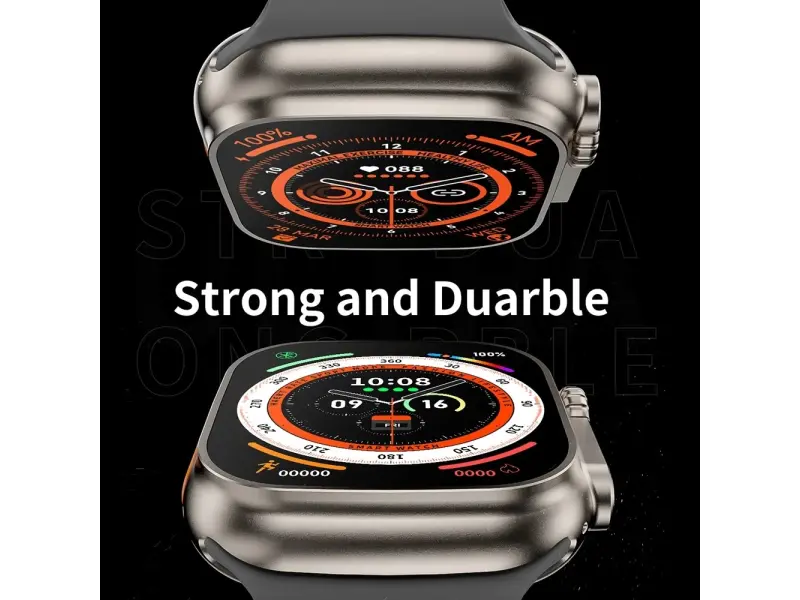 Смарт часы  SKMEI T9000 Ultra-OG orange ocean band