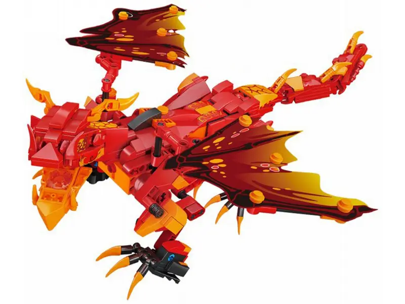 Constructor Mould King 13148 Dragon de Foc cu telecomandă
