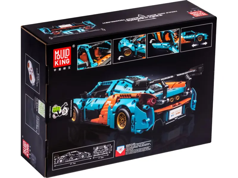 Constructor Mould King 13174 McLaren P1 GTR cu telecomandă