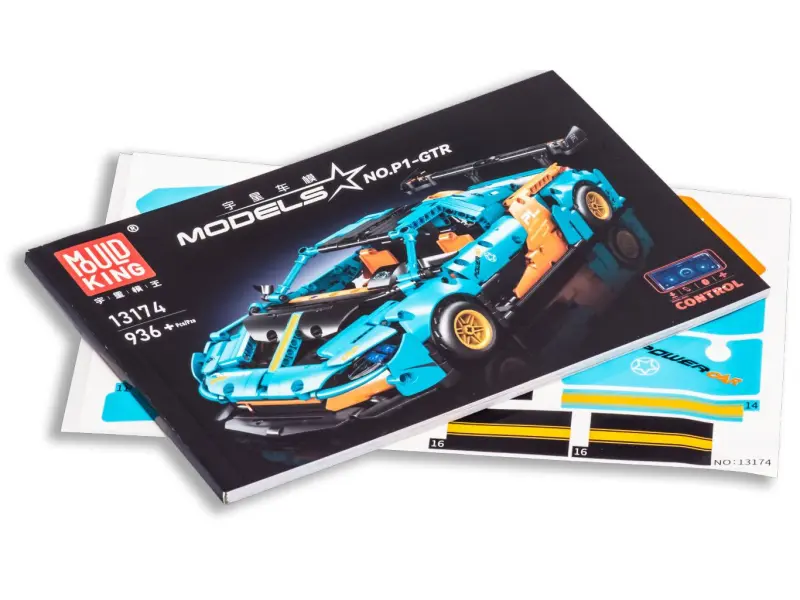Constructor Mould King 13174 McLaren P1 GTR cu telecomandă