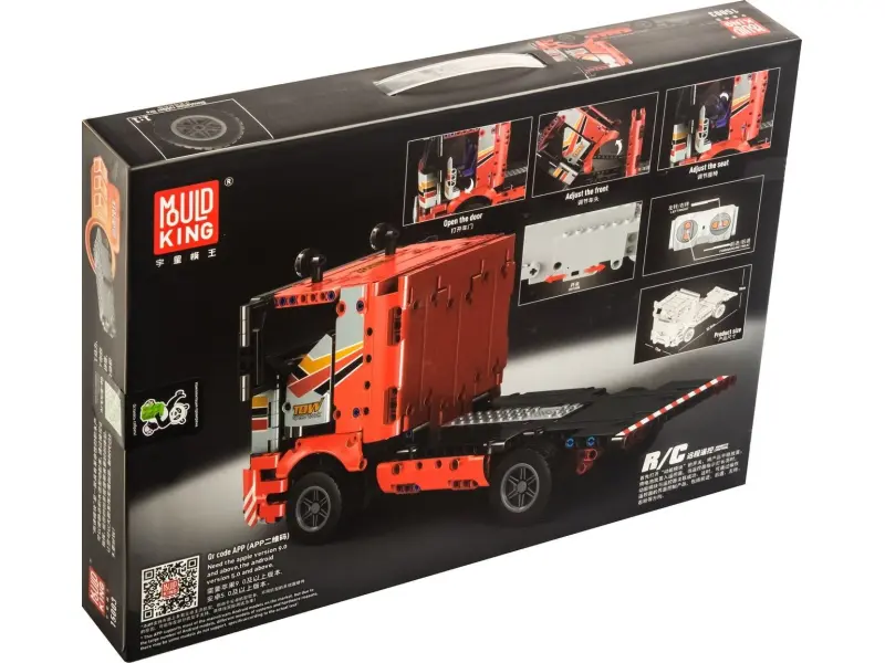Constructor Mould King 15003 Camion transportor auto cu telecomandă