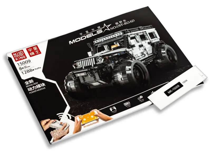 Constructor Mould King 15009 Jeep Wrangler-Expedition cu telecomandă