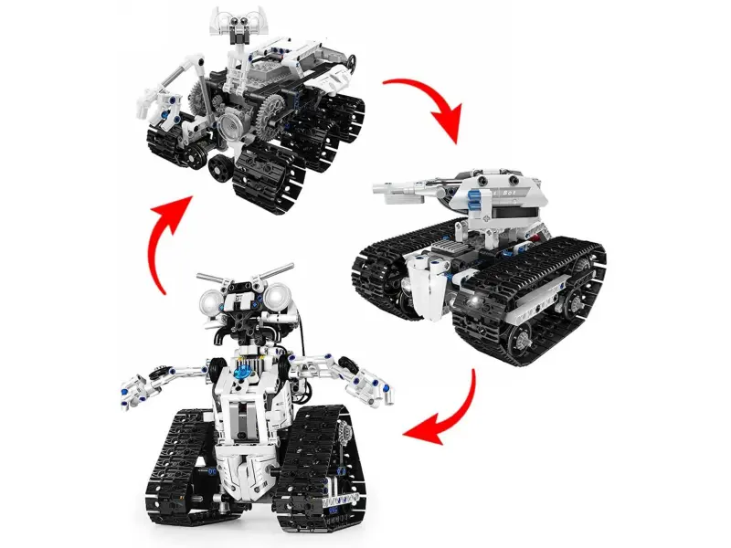 Constructor Mould King 15046 Robot de luptă 3 în 1 cu telecomandă