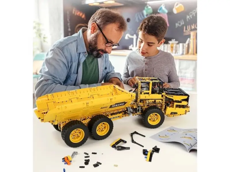 Constructor Mould King 17010 Camion basculant cu telecomandă