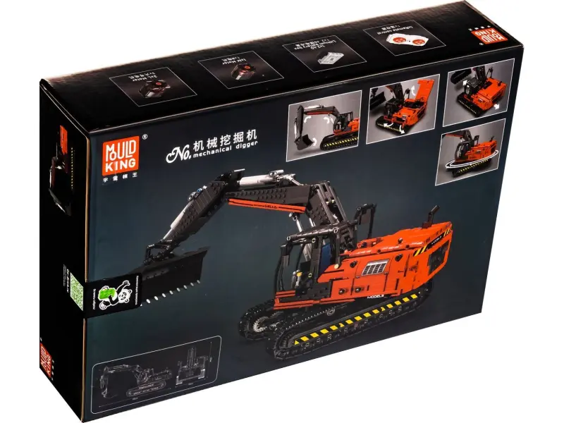 Constructor Mould King 17033 Excavator pe șenile cu telecomandă