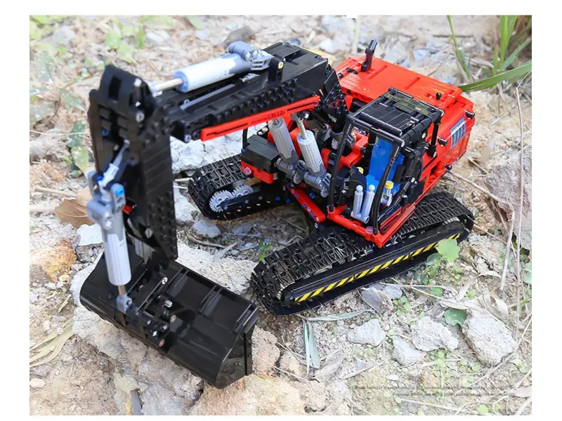 Constructor Mould King 17033 Excavator pe șenile cu telecomandă