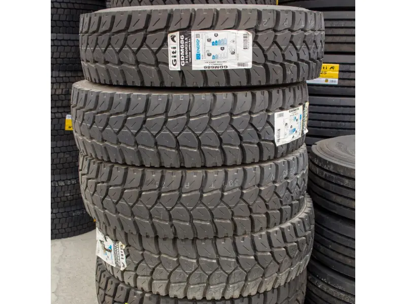 Anvelopa Giti GDM686 315/80 R22.5 20PR 158/150K M+S axa spate ON/OFF