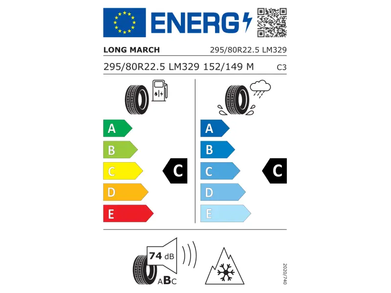 295/80/22.5 Long March RoadLux LM329 152/149M axa spate