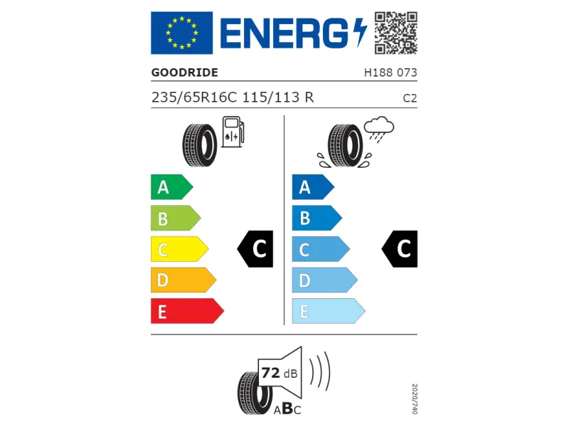 235/65/16C Goodride/Westlake 115/113R H188 лето