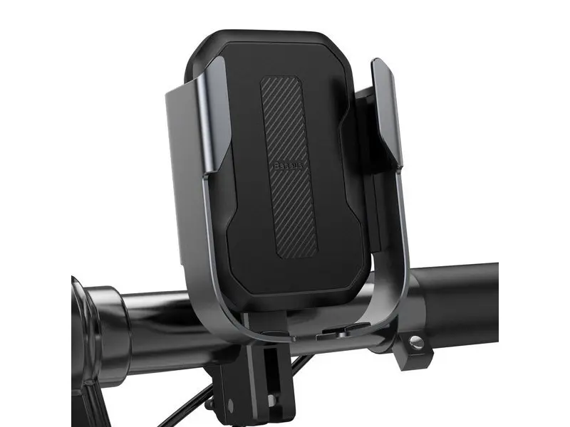Suport telefon pentru bicicletă, moped, motocicletă Baseus Armor SUKJA-01 negru