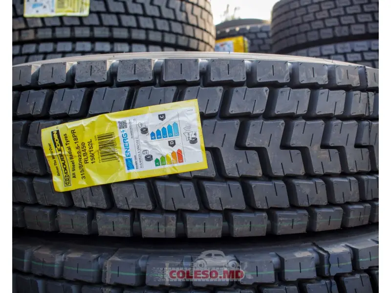 Шина Doublecoin RLB450 315/80 R22.5 18pr 156/152L задняя ось