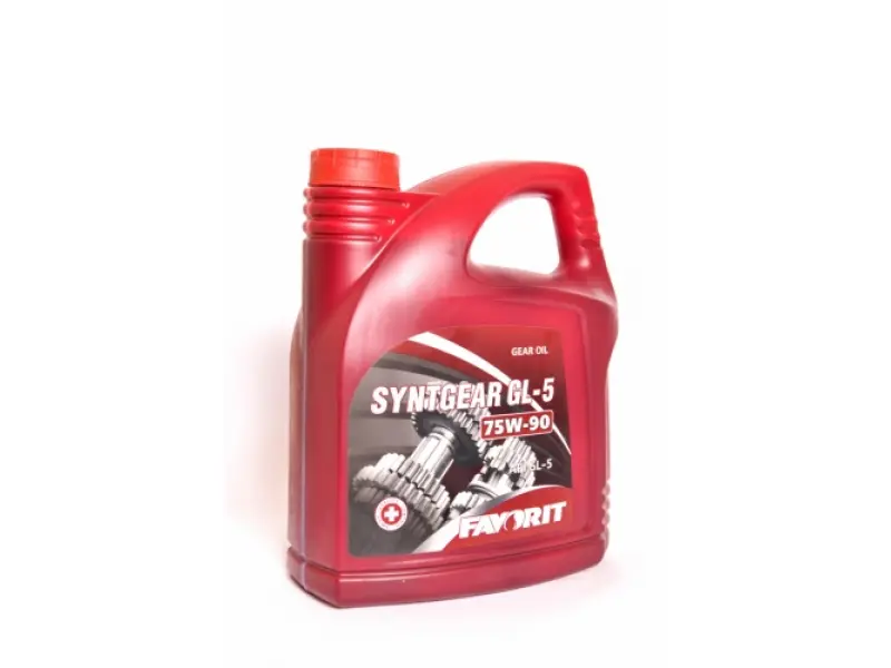 Масло Favorit Syntgear 75W-90 GL-5 (4L) Трансмиссионные масла