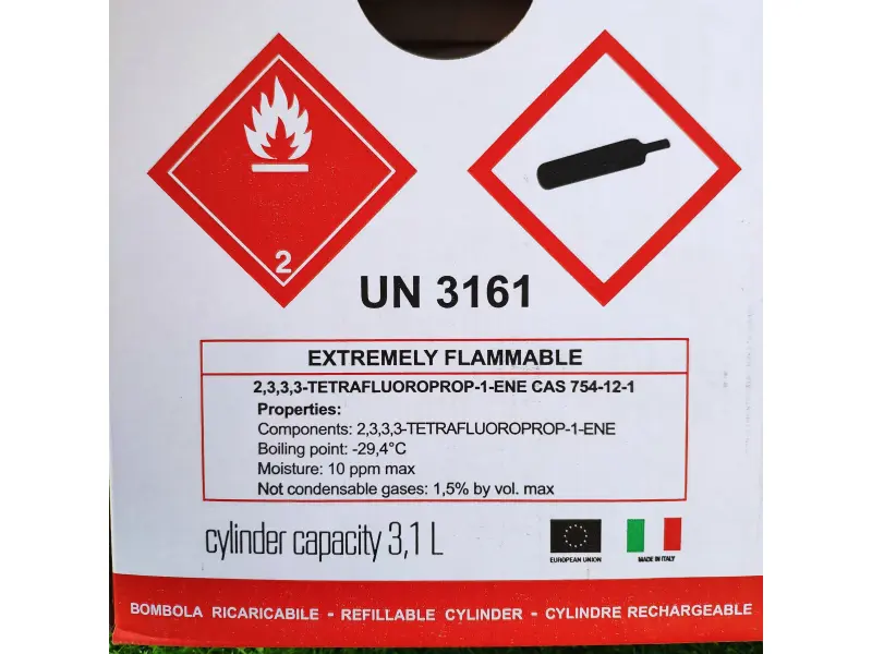Freon 1234yf (SUA) 3 kg