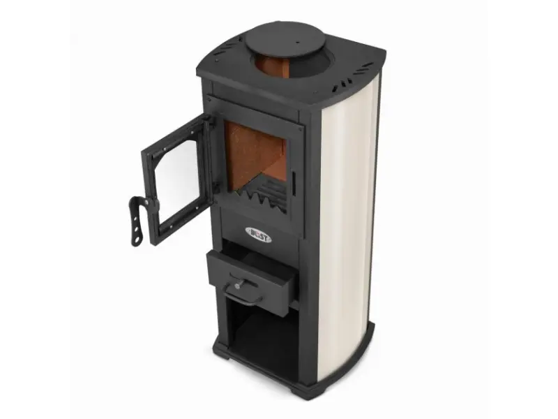 Sobe din fonta BLIST Ekonomik Lux 7 kW bej