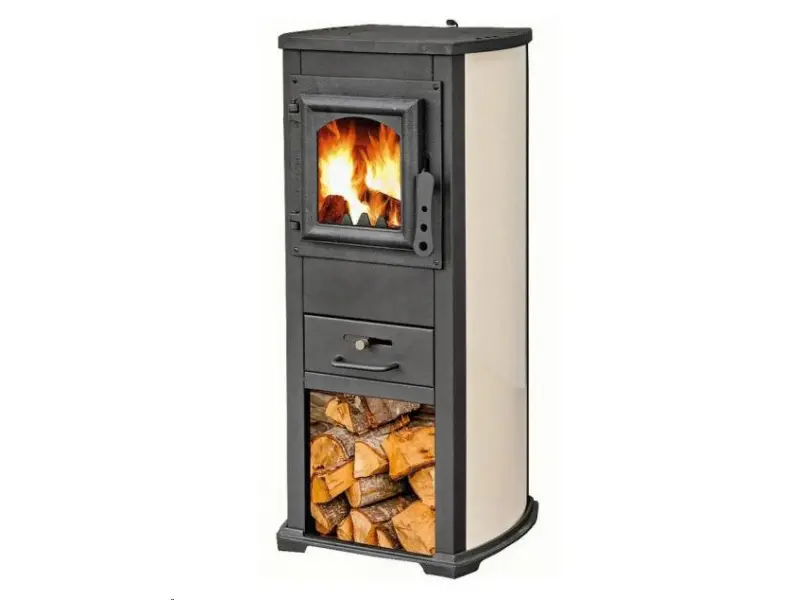 Sobe din fonta BLIST Ekonomik Lux 7 kW bej