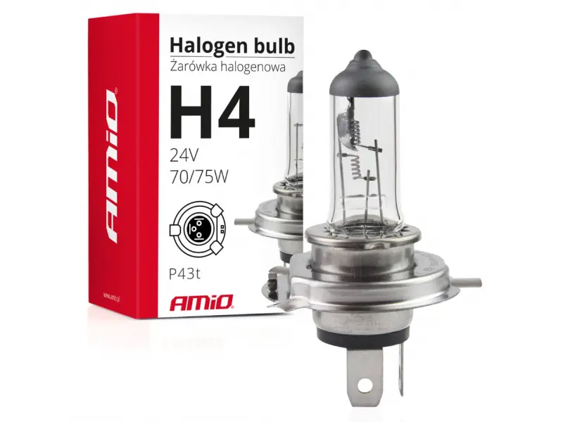 Bec H4 24V 70/75W Amio