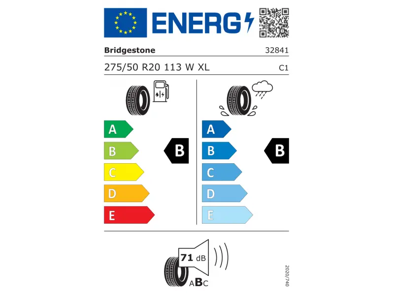 275/50/20 Bridgestone  ALENZA1 113W XL  GLE '19 M лето