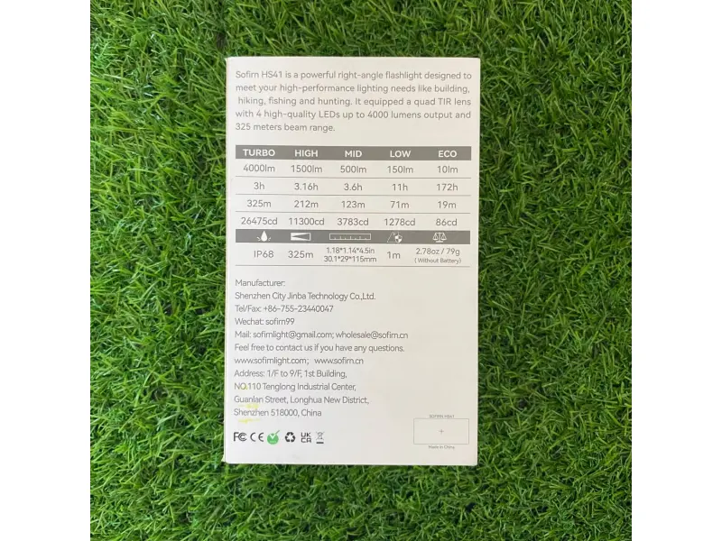 Фонарь LED Sofirn HS41