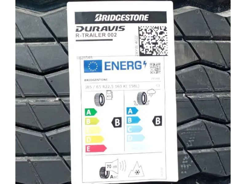 385/65/22.5 Bridgestone Duravis R-Trailer 002  160K158L  прицеп